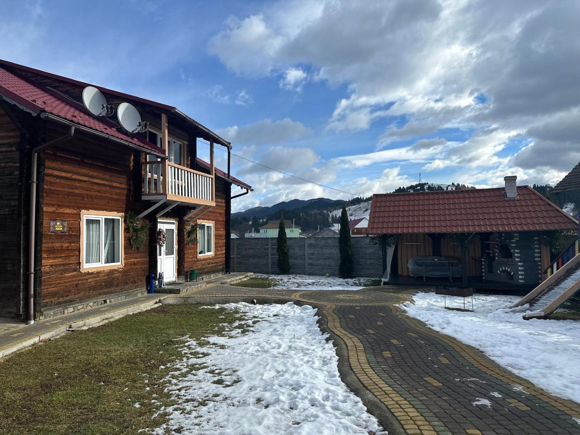 Садиба Дерев*Яна Хата Verchovyna Exteriör bild